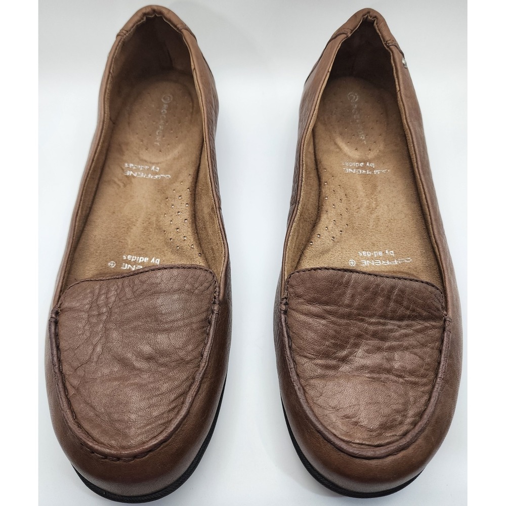 Rockport Adiprene by Adidas Brown Leather Flats Loafers Womens 7.5W V73948